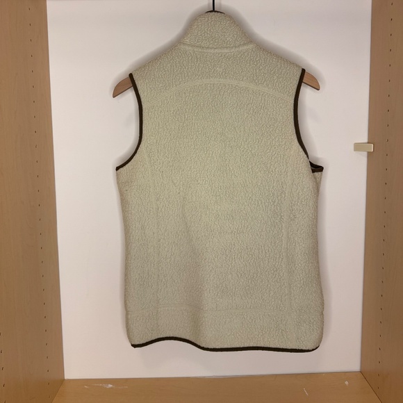 FLAWLESS Patagonia Retro Pile Vest Cream STY22825 Women’s Medium - Picture 3 of 6